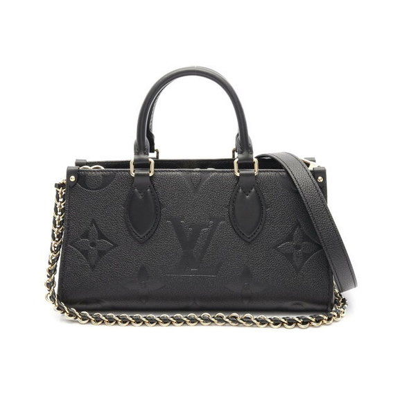 Louis Vuitton Onthego Empreinte Noir Black Handbag Leather Black - Picture 1 of 7
